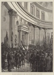 The Raphael Commemoration at Rome, visiting the Tomb of Raphael in the Pantheon